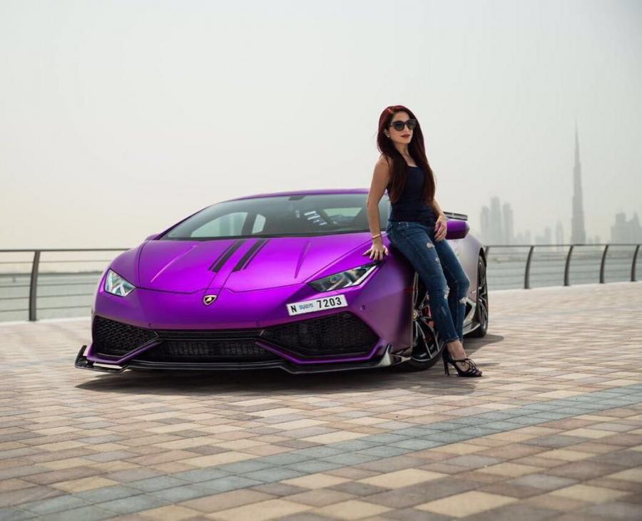 Lamborghini Huracan LP610-4  in Purple by RevoZport '2017